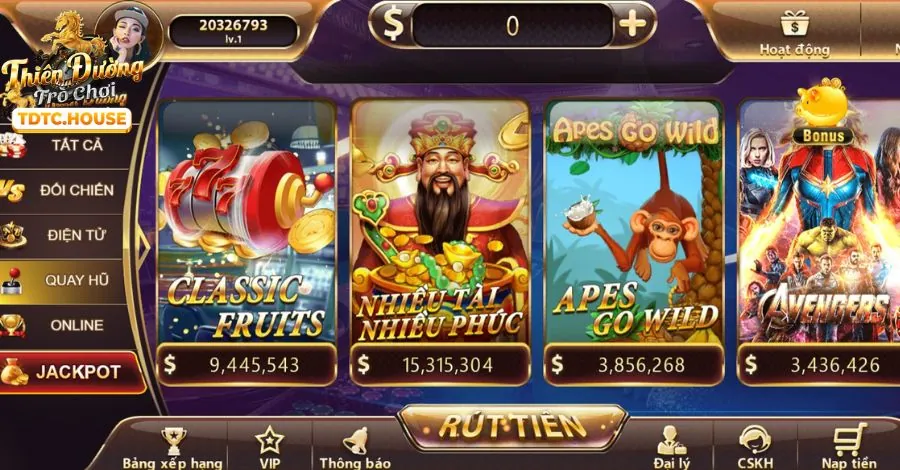 Slot game Nổ Hũ 789bet com